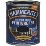 Hammerite Peinture noire brillant 0,75l