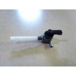 Robinet de r&eacute;servoir &agrave; essence P2R pour Mobylette MBK 50 51 Avant 2020 M10 Pas 100 noir / AV10
