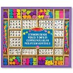 Melissa & Doug Perles en bois Alphabet 200 pièces