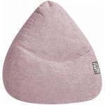 home24 Pouf poire Alfa XXL Rose