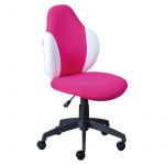 Chaise De Bureau Enfant JESSI Framboise/Blanc