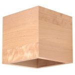 Applique murale QUAD bois bois naturel 1 ampoule