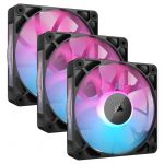 Corsair RX120 RGB Triple Pack - Noir