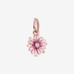 Pandora Charm Pendant Marguerite Rose