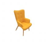 Fauteuil Design " lsinki" 100cm Jaune Prix