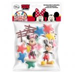 Kit de d&eacute;corations de g&acirc;teau Mickey et Minnie Taille Unique