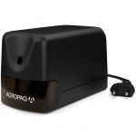 ACROPAQ Professionnel taille crayon electrique - Taille en quelques secondes, Pour crayons jusqu'&agrave; 8 mm de diam&egrave;tre - Taille crayon avec reservoir