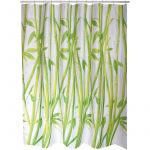 MSV Rideau De Douche Bamboo Vert 180cm - Vert