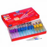 Lefranc & bourgeois Lot de 3 Pinceaux Grip Poney - COLOR&CO - N°2, 8, 12