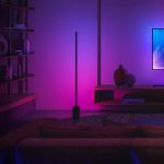 Philips Ampoules connectées Hue Gradient Signe lampadaire noir