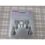 McGard Jeu de 4 boulons antivol ultra haute sécurité 27204SL