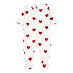 Petit Bateau Pyjama Mescoeurs - Fille - Blanc Blanc