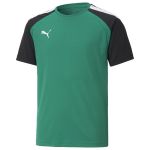 Puma T-shirt à Manches Courtes Teampacer 9-10 Years Pepper Green / Power