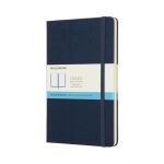 Moleskine Notebook Large Dotted Sapphire Blue Hard