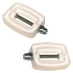 Cyclingcolors Paire DE PEDALE Velo Enfant Blanc GARÇON Fille MANIVELLE 9/16" PEDALES Tricycle