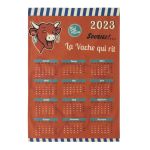Coucke Torchon imprimé en coton, Vache qui rit Calendrier