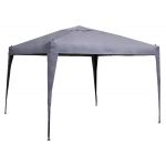 Hesperide Tente de réception EasyUp 3m² Ardoise - Tonnelle de jardin