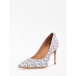 Guess Escarpins Piera G cube logo Blanc - Couleur Blanc - Taille 38