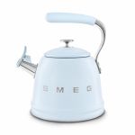 Smeg Bouilloire Sifflante 2.3L Bleu Pastel