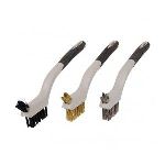 Silverline 617623 - 3 mini-brosses métalliques assorties