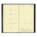 Quo Vadis Agenda semainier à spirale Italnote S Soho - 8,8 x 17 cm - rouge - décembre 2020 à décembre 2021