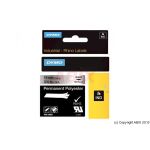Dymo 18487 - Ruban de polyester m&eacute;tallis&eacute; permanent 1.9 cm x 5.5 m