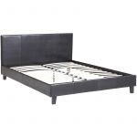 Habitat et Jardin Lit -Lina- 160 x 200 cm - Noir