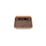 Sangean Radio Reveil Vintage Dab+, Bluetooth, FM, Auxillaire In. Coffret bois Clair