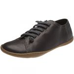 Camper Baskets à lacets élastiques cuir PEU CAMI Noir