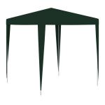 VidaXL Tente de r&eacute;ception professionnelle 2x2 m Vert