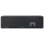 Keychron Clavier sans fil Bluetooth multi-appareils ultra-fin B6 Pro, gris, français