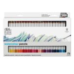 Winsor & Newton Crayons de couleur aquarellables Studio Collection 72 pcs