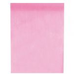 Santex 5696-5-30, Chemin de table en intiss&eacute; 25 METRES, Rose