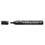 Edding 10 marqueurs permanent 2200 encre noire pointe biseau