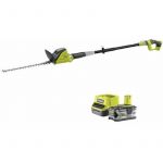 Ryobi Pack taille-haies 18V OnePlus OPT1845 - 1 batterie 5.0Ah - 1 chargeur rapide 2.0Ah RC18120-150