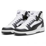 Puma Chaussures Rebound V6 Mid Jr - 393831-01 Blanc - 38