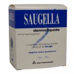 Saugella Dermoliquide - 10 lingettes nettoyantes hygiène intime quotidienne