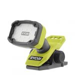 Ryobi Lampe sur pince 4V USB Lithium - 3 intensités : 750 / 250 / 75 Lumens - tête orientable haut/bas & droite/gauche - Compatible avec le système LINK - (Vendu sans batterie) - RLC4-0