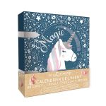 ScrapCooking - Kit Calendrier de l’Avent Licorne - Pour Créer Calendrier de l’Avent avec Moule 24 Chocolats & Recette - Pâtisserie Gâteau Enfant - Advent Calendar - 3811