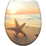 Sch&uuml;tte Si&egrave;ge de toilette avec fermeture en douceur SEA STAR imprim&eacute;