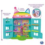 Gabby et la Maison Magique - Gabby Dollhouse - Maison de Poupée Interactive Avec 1 Figurine + 15 Accessoires - Thème Fête - Jouet Gabby Et La Maison Magique - Gabby Chat - Jouet Enfant 3 Ans +