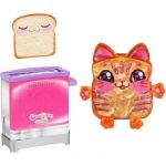 Moose Toys Toasty Treatz - COOKEEZ MAKERY - Peluche parfum&eacute;e en forme de toast, grille-pain interactif