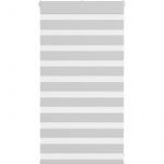 VidaXL Store zèbre gris clair largeur du tissu 75,9 cm polyester