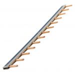Zenitech Peigne d'alimentation phase + neutre 13 modules longueur 220mm