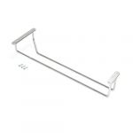 Emuca Porte-verres Supra pour meubles L340mm acier chromé - 8938011