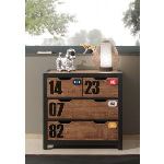 Someo Commode Alex avec 4 tiroirs