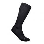 Bauerfeind Run Ultralight Socks Chaussettes de Compression de Sport Men's, Noir, M, 44-46