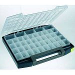 Raaco Boxxser 55 5x10-45 Coffret de rangement (l x h x p) 421 x 55 x 361 mm Nombre de compartiments: 45