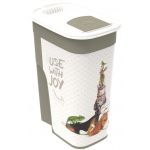 Rotho Boîte à croquettes verseuses Flo 4,1 L - Pour petits animaux de compagnie