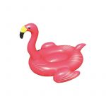 Bou&eacute;e flamant rose g&eacute;ante gonflable pour piscine Longueur 182 cm Largeur 143 cm Rose